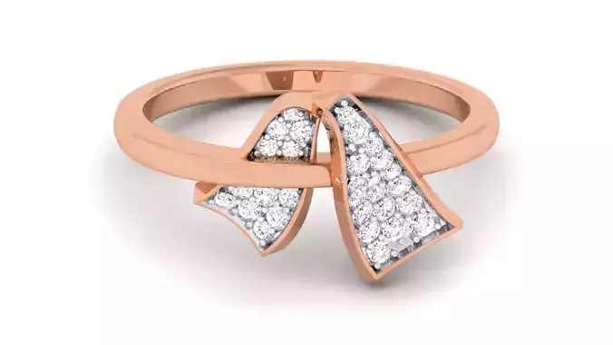 Women Diamond Ring 3dm renders detail 3D print model