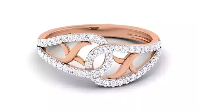 Women Diamond Ring 3dm renders detail