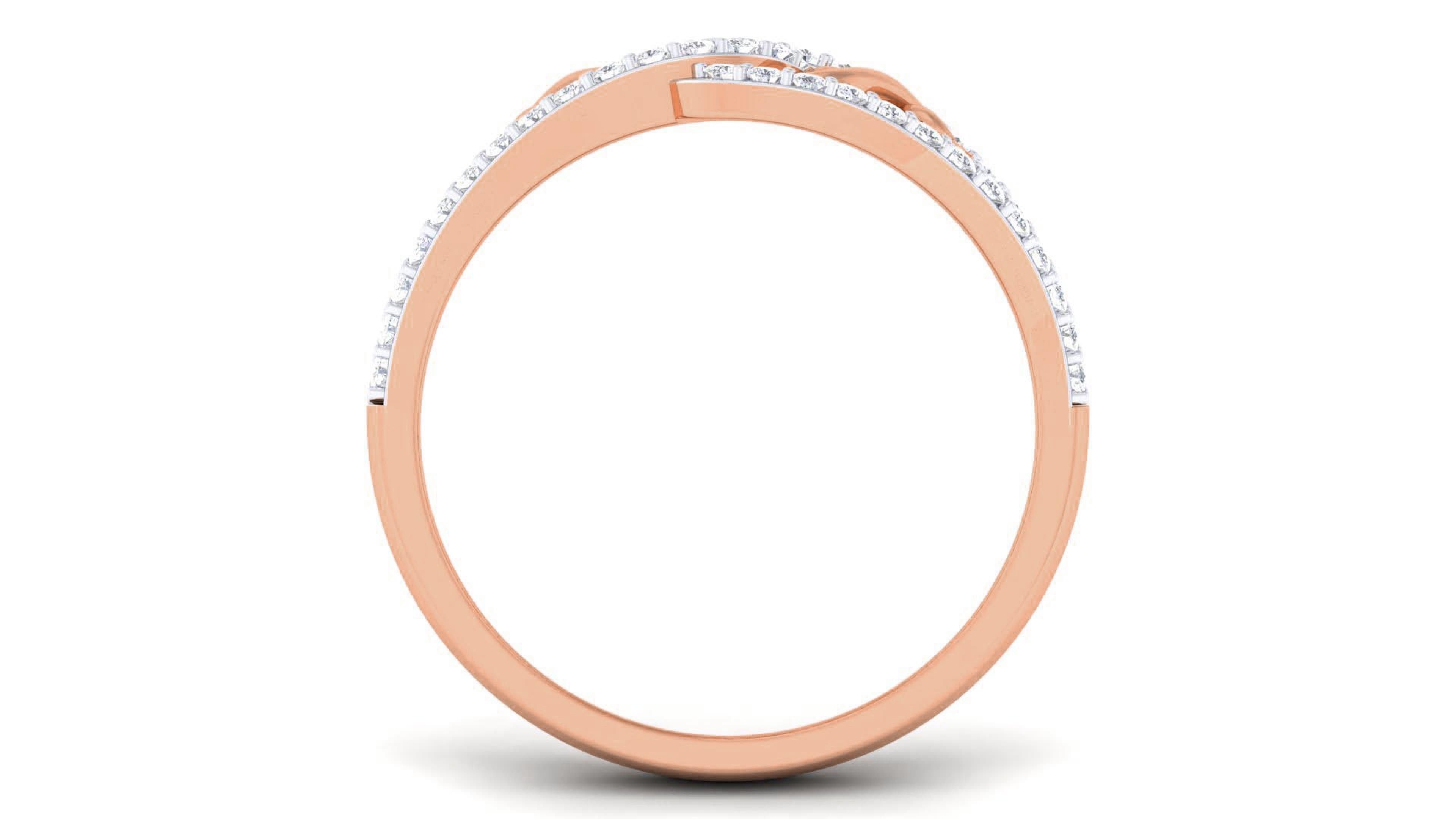 Women Diamond Ring 3dm renders detail 3D print model_3