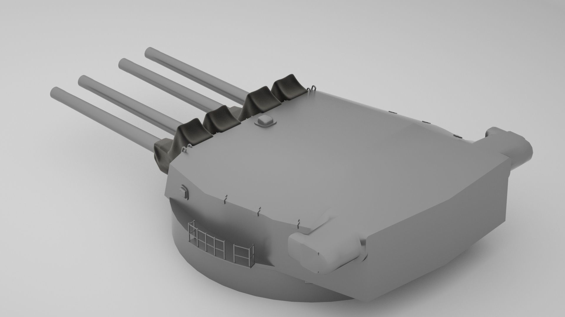 380mm 45 Mle 1935 Model 1935 3D model_1