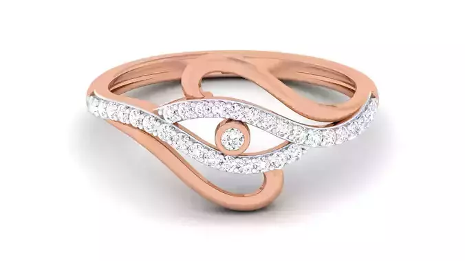 Women Diamond Ring 3dm renders detail
