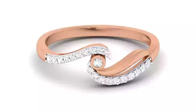 Women Diamond Ring 3dm renders detail