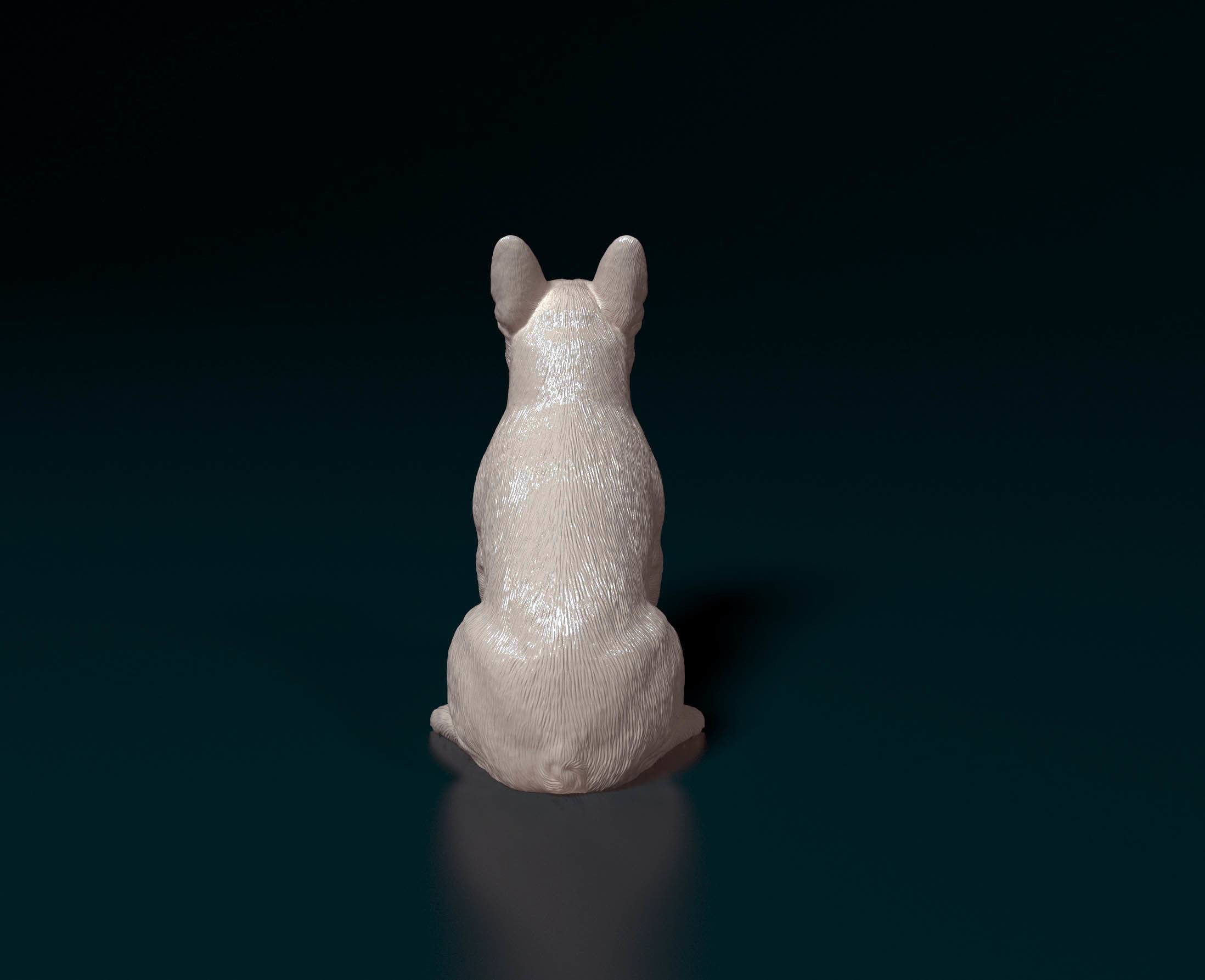 French bulldog 011 3D print model_3