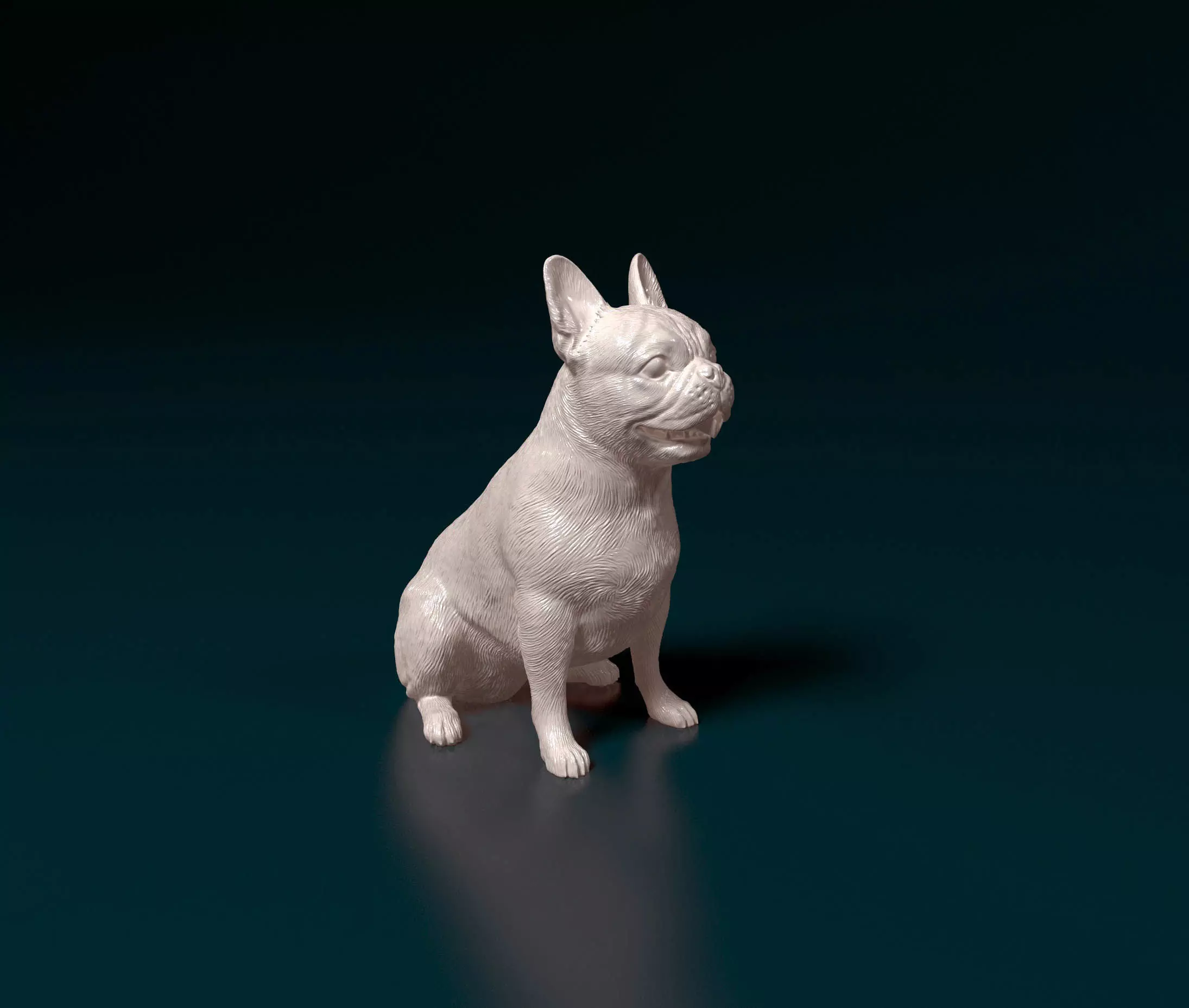 French bulldog 011 3D print model_0