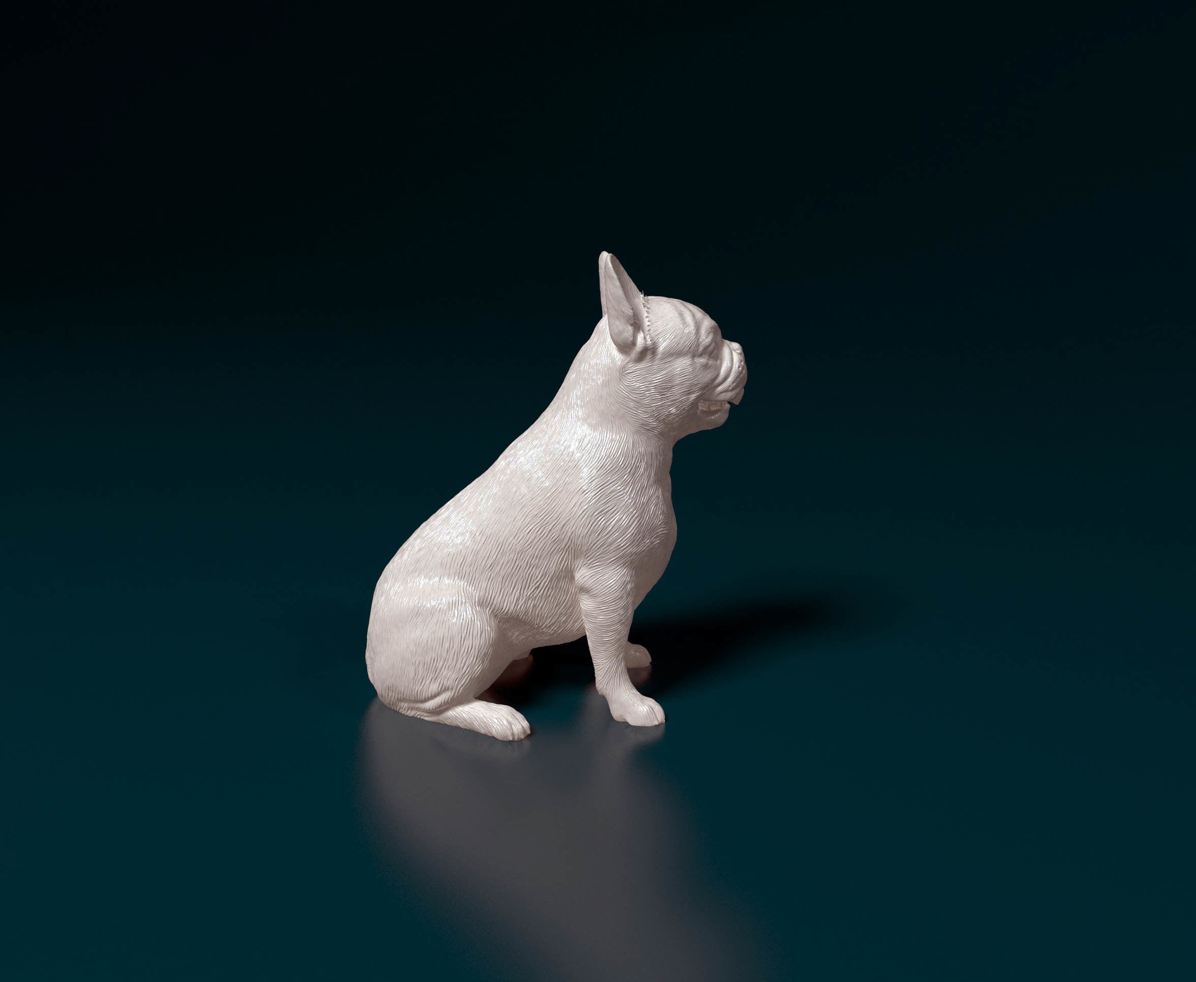 French bulldog 011 3D print model_1