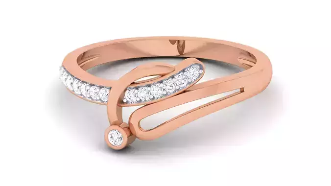 Women Diamond Ring 3dm renders detail