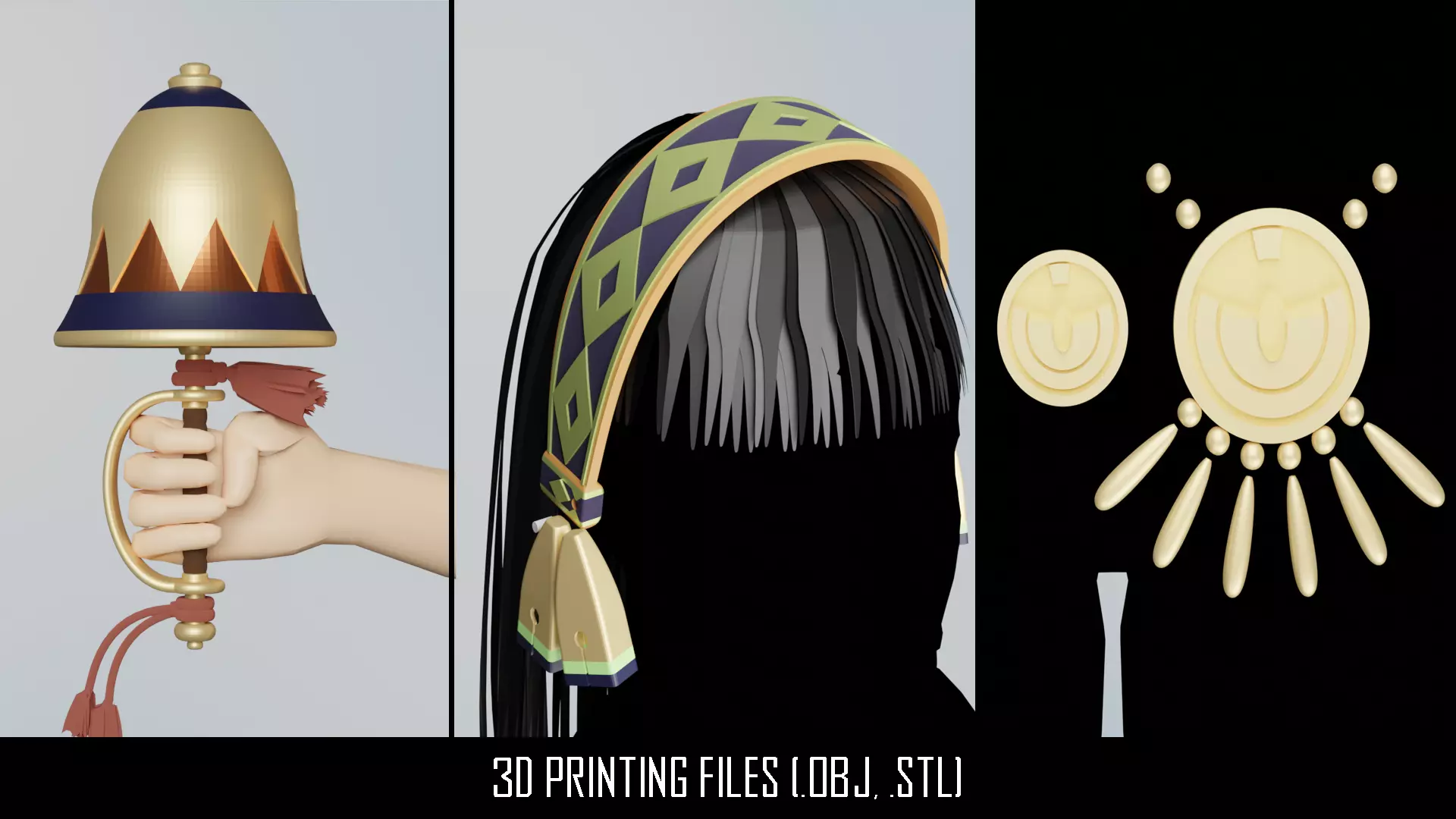 Atelier Shallie - Shallisteras accessory set 3D print model