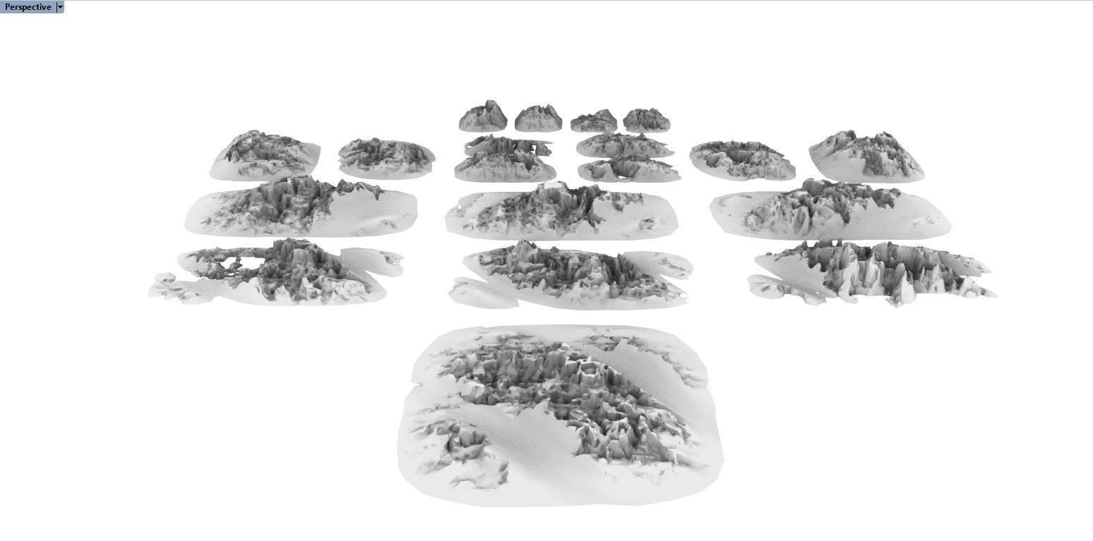 Eroded Rock Desert 3D print model_12