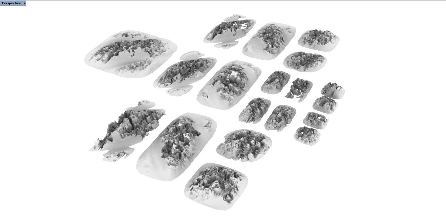 Eroded Rock Desert 3D print model_17