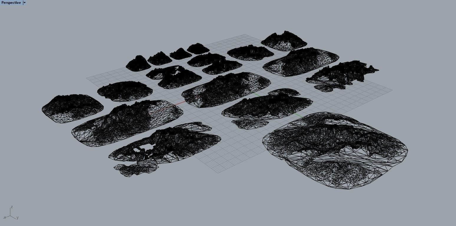 Eroded Rock Desert 3D print model_10