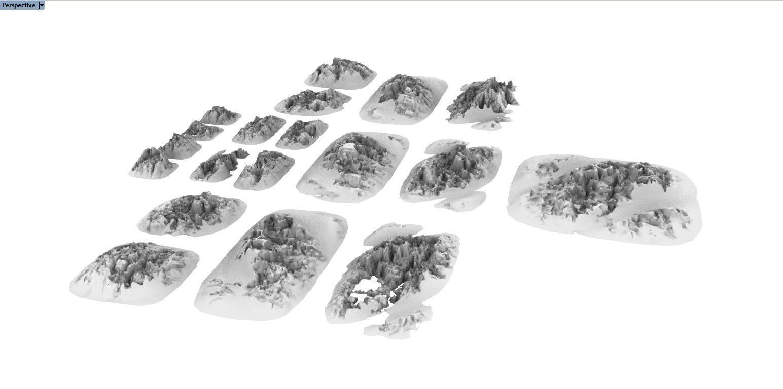 Eroded Rock Desert 3D print model_8