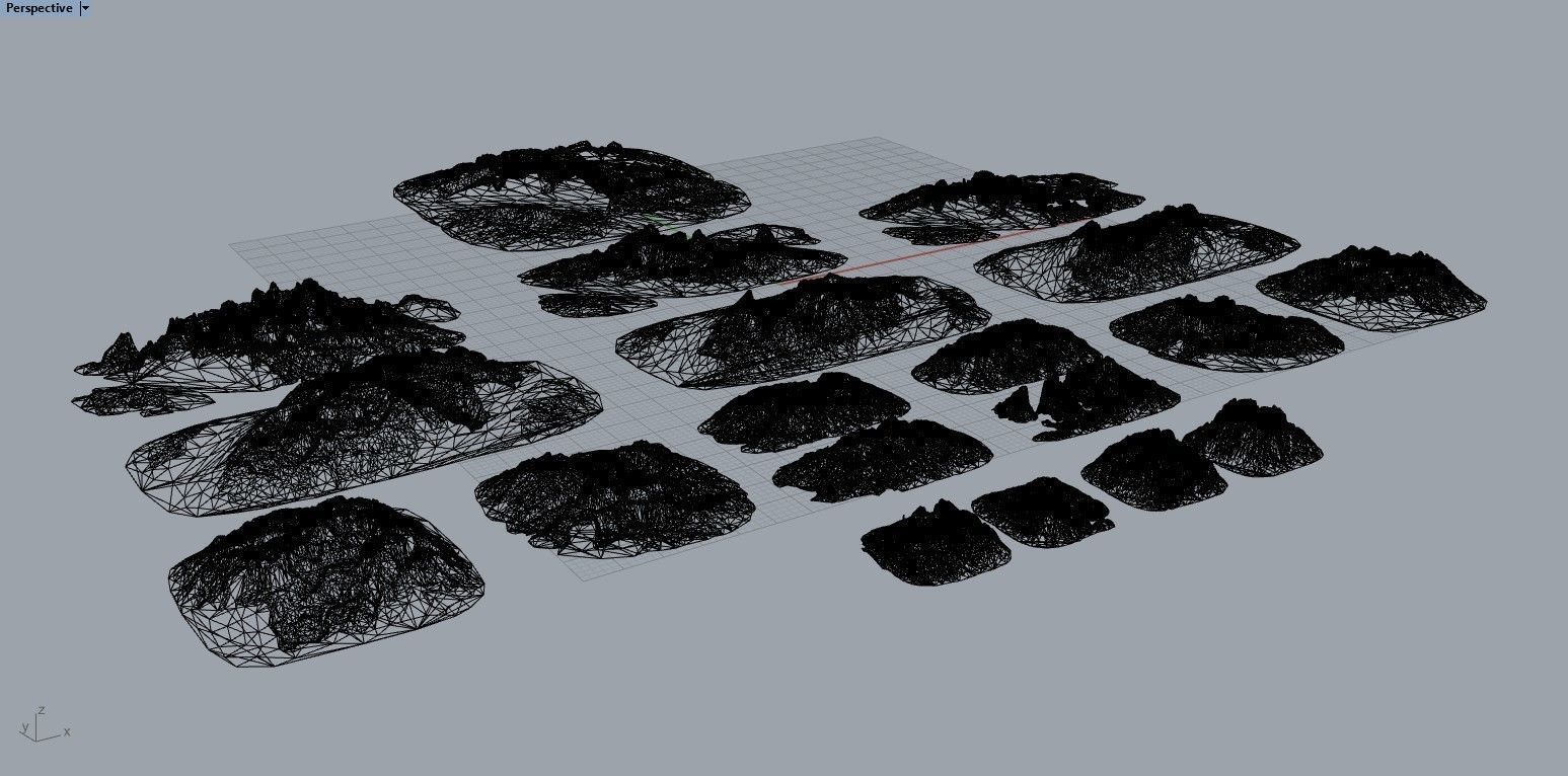 Eroded Rock Desert 3D print model_19