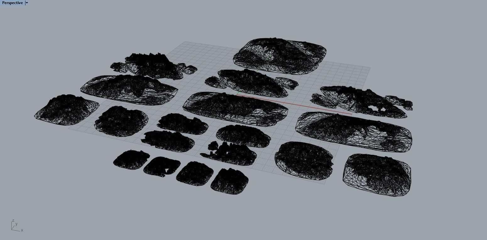 Eroded Rock Desert 3D print model_2