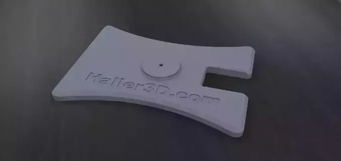 Base plate for edelkrone slider 3D print model