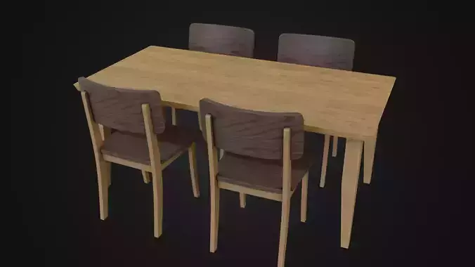 Modern Dining Set - Dining Table and Dining Chair