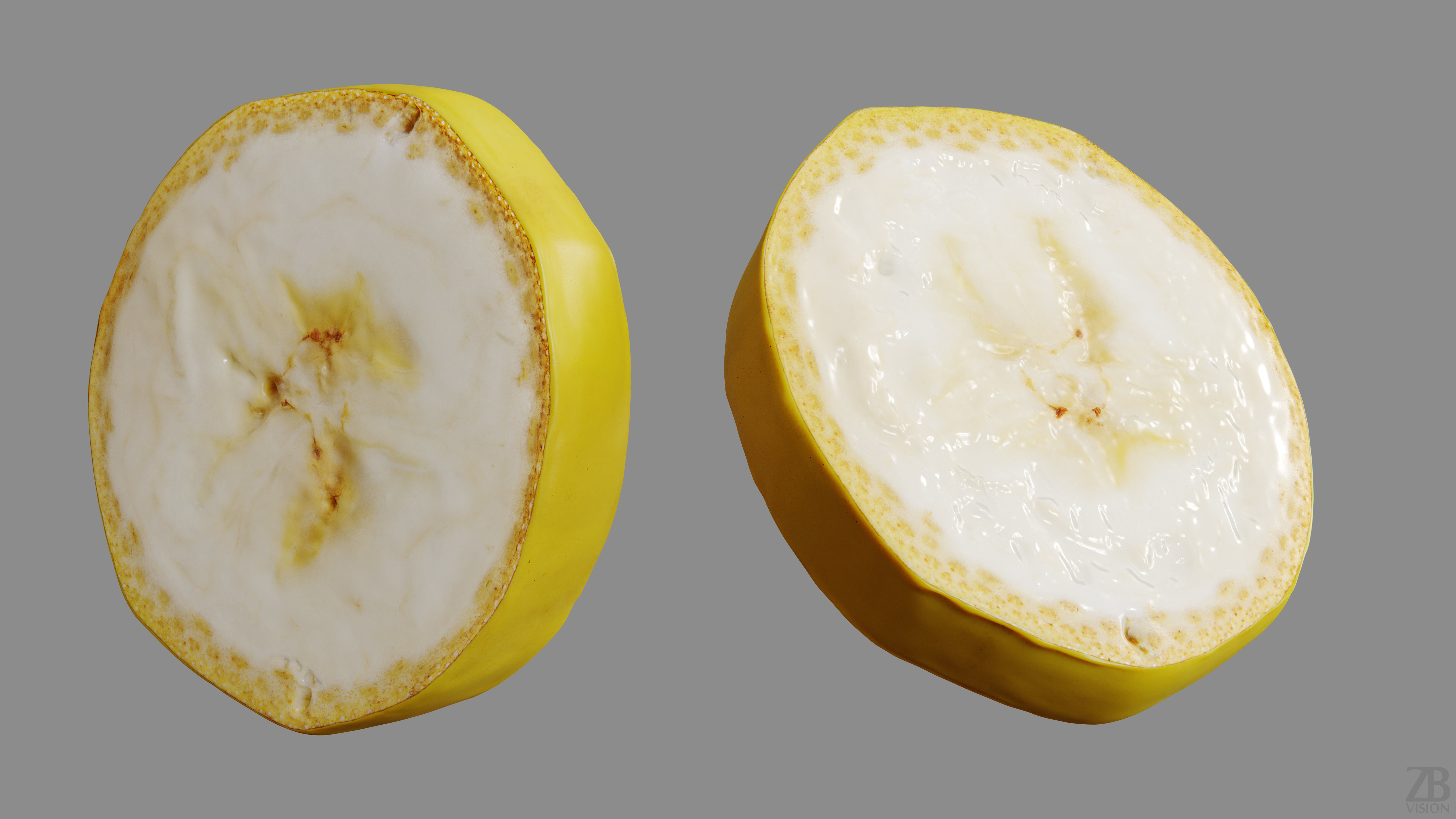 Banana 3D model_9