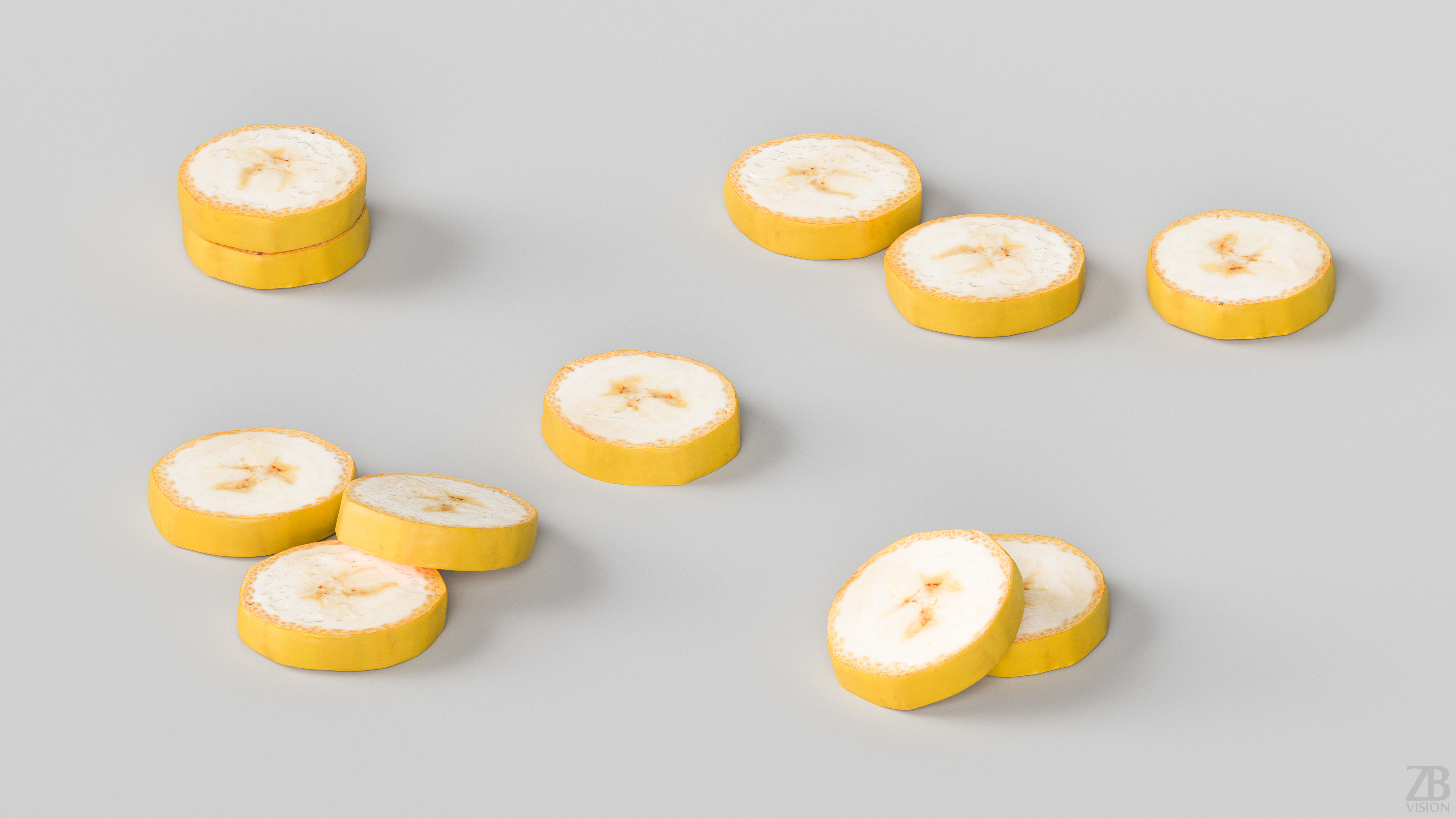 Banana 3D model_2
