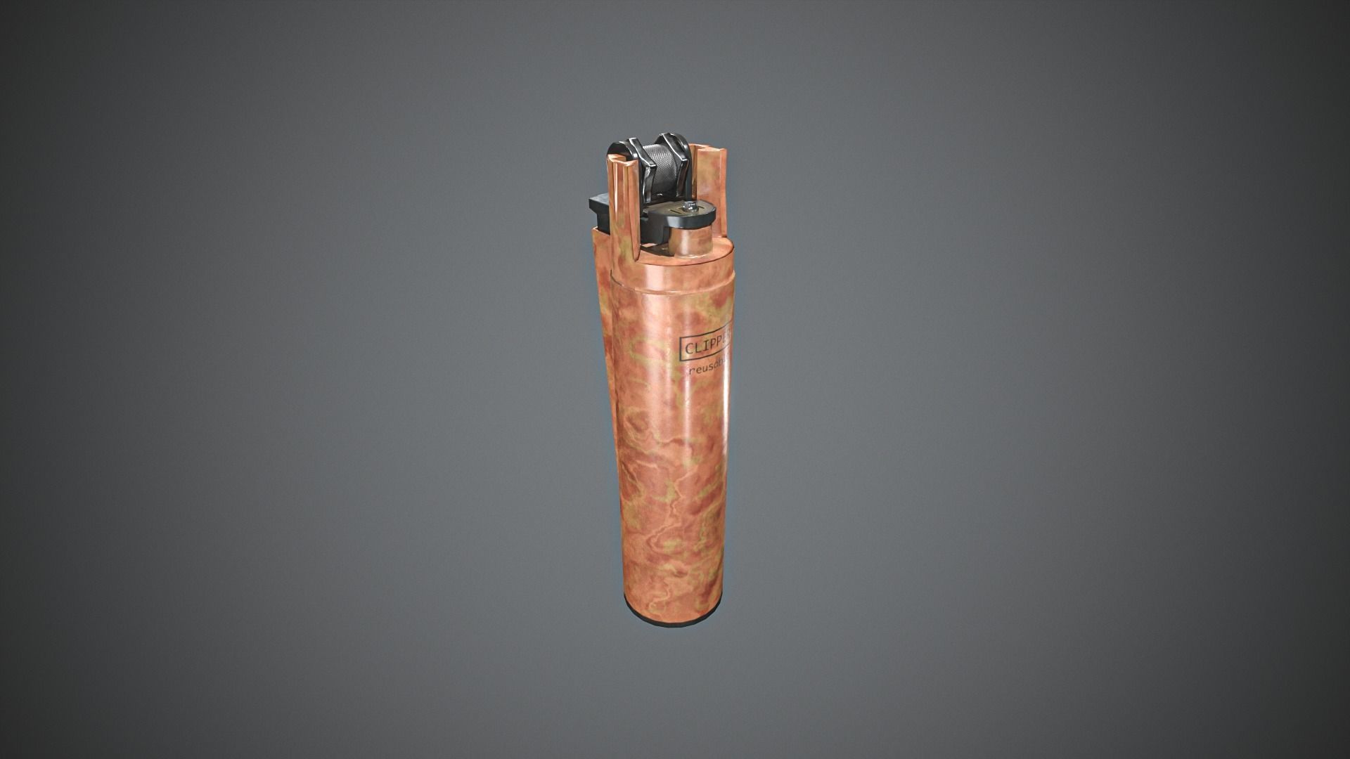 Lighter Low-poly 3D model_25