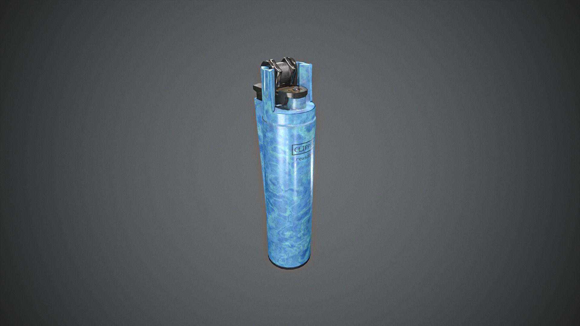 Lighter Low-poly 3D model_22