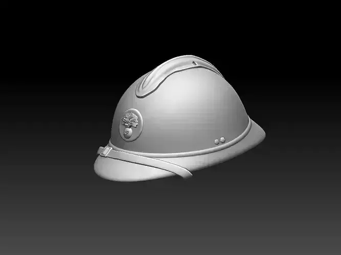 FRENCH HELMET 3D print model