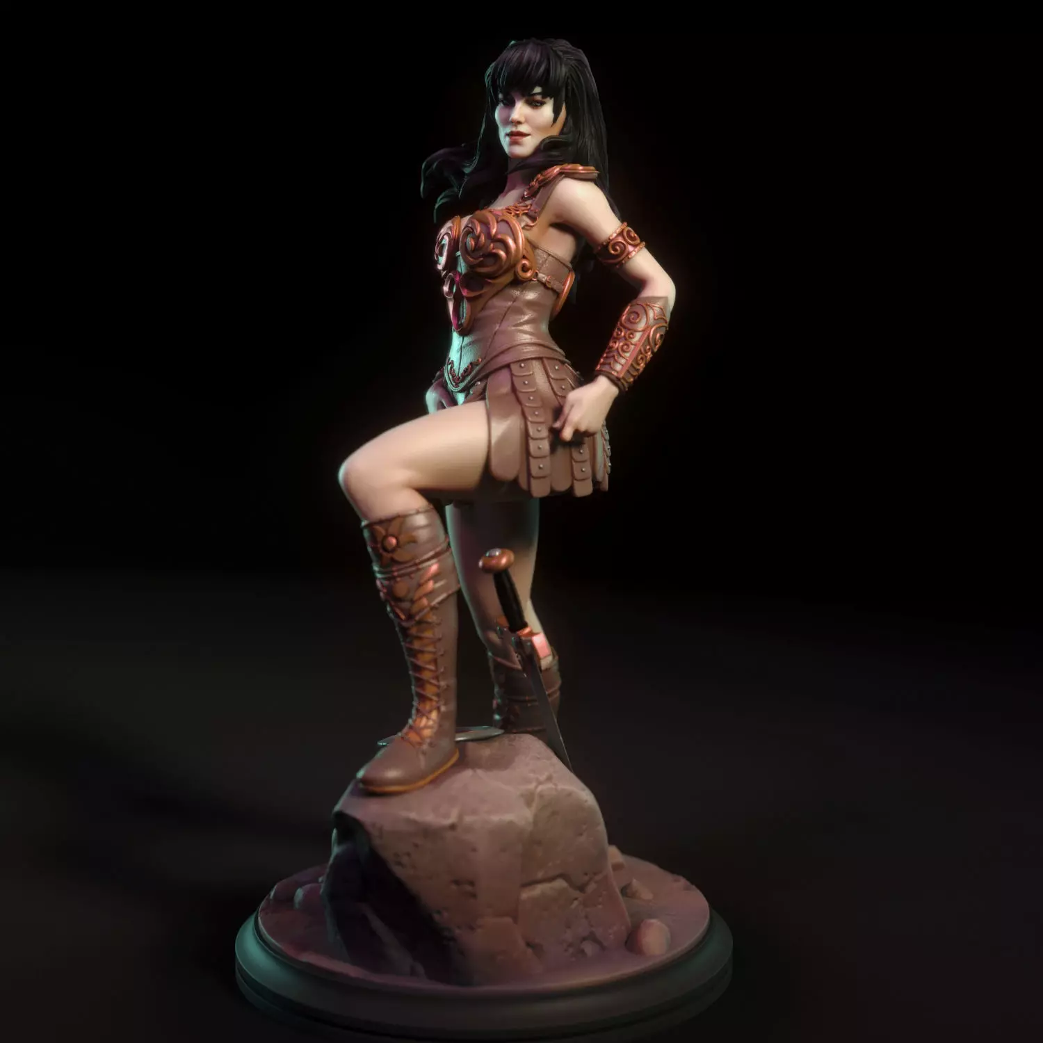 Xena - The warrior princess 3D print model