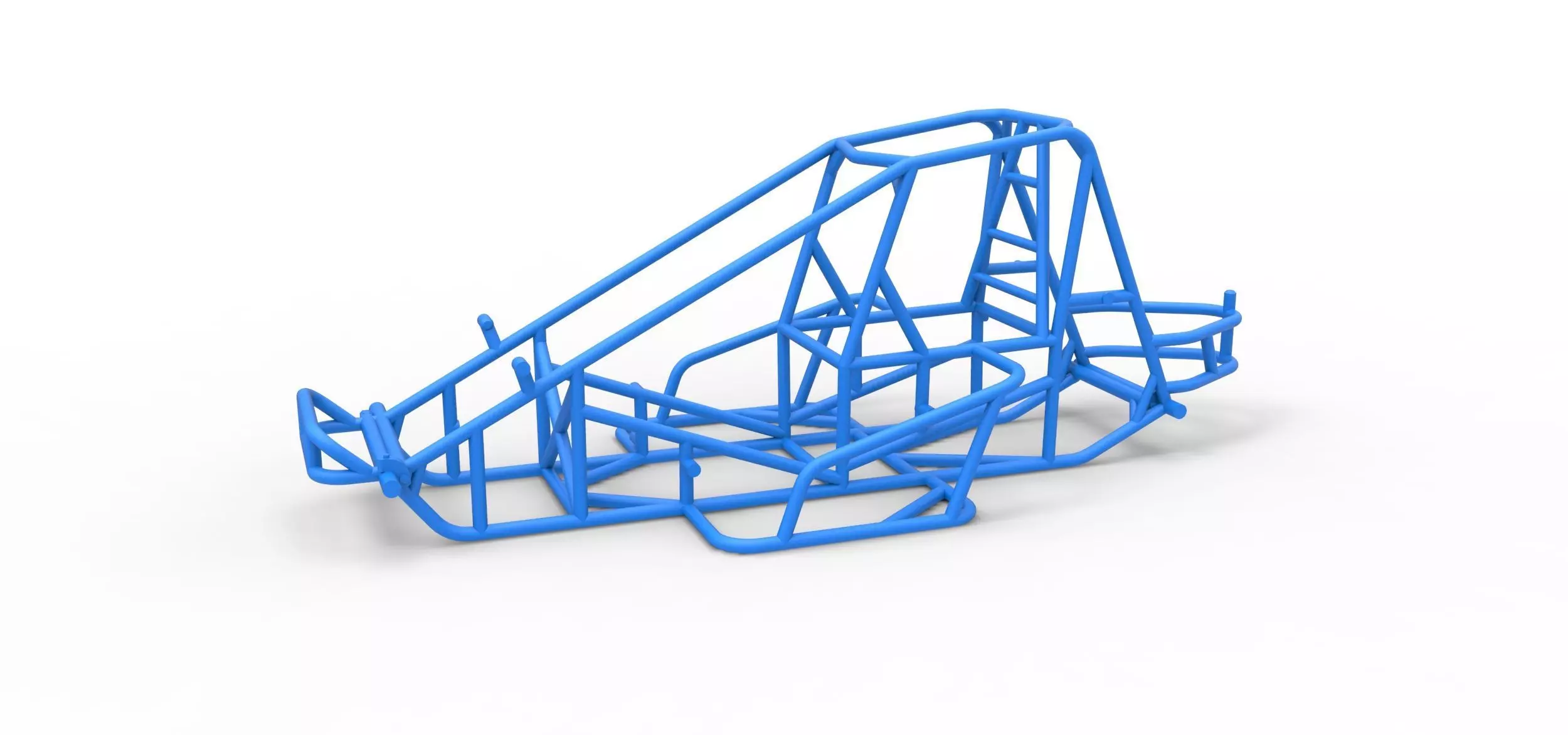 Frame for Sprint car Scale 1 to 25 3D print model_0