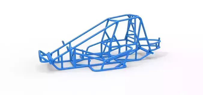 Frame for Sprint car Scale 1 to 25 3D print model