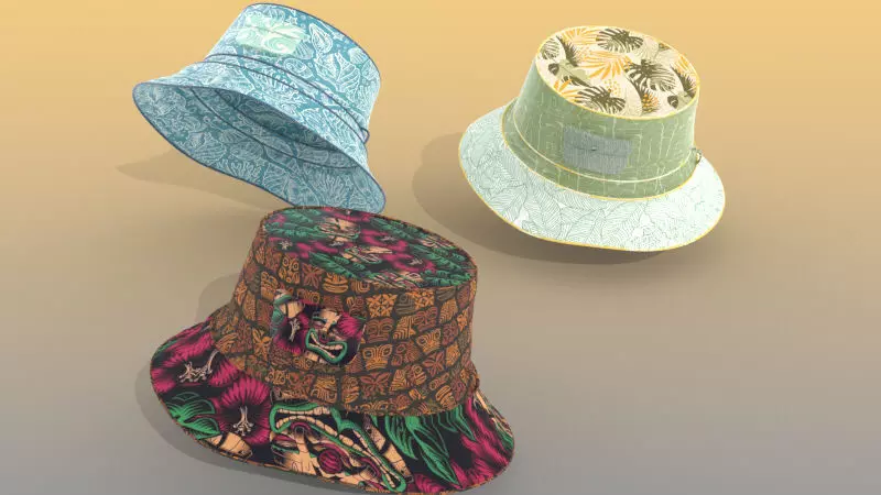 chapeu two hats 3D print model_0