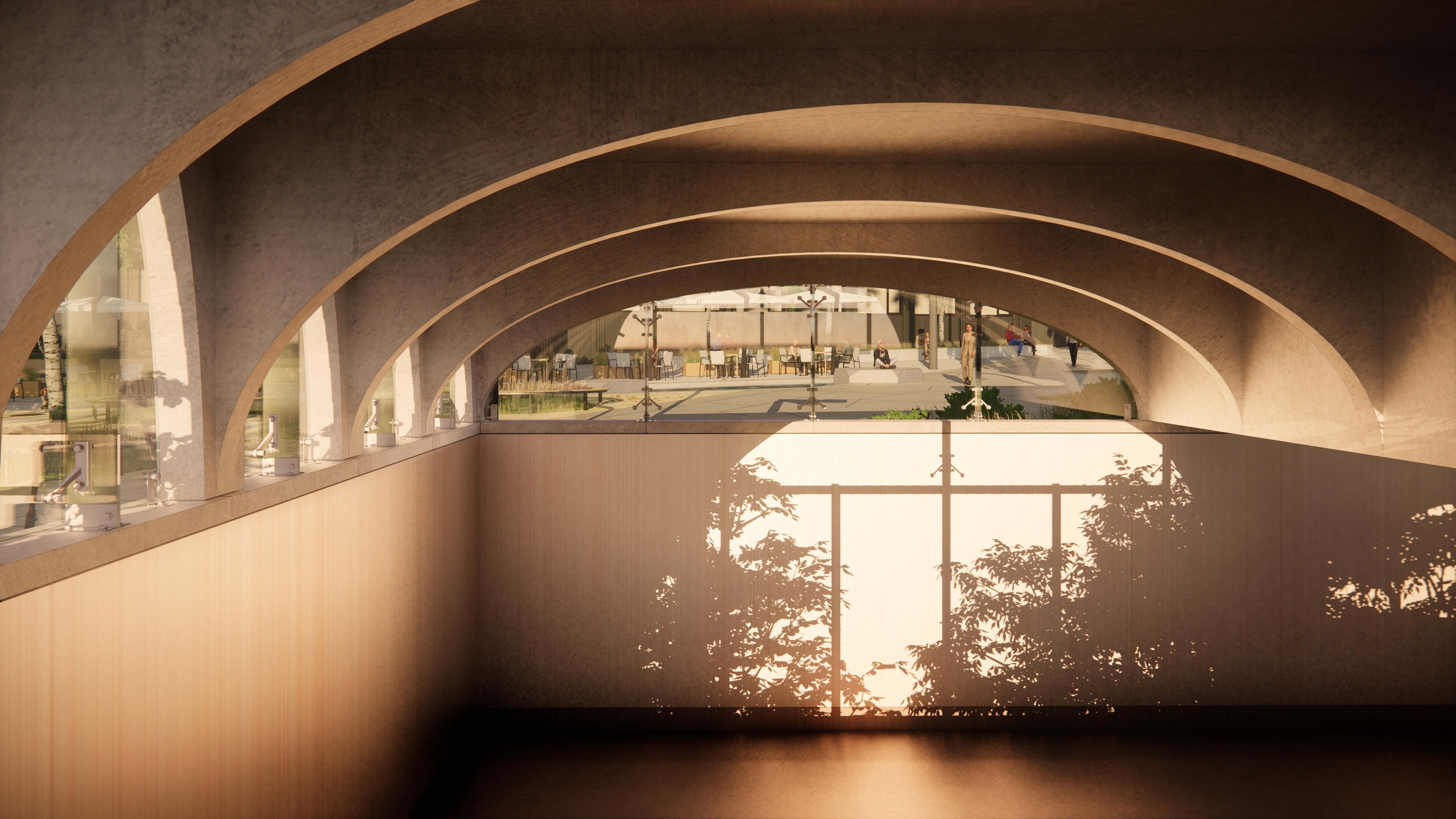 Subway Station Entrance with Elevator in Kyiv 3D model_10