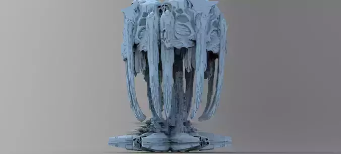 Sci Fi Wraith Pincer Claw Architecture 1