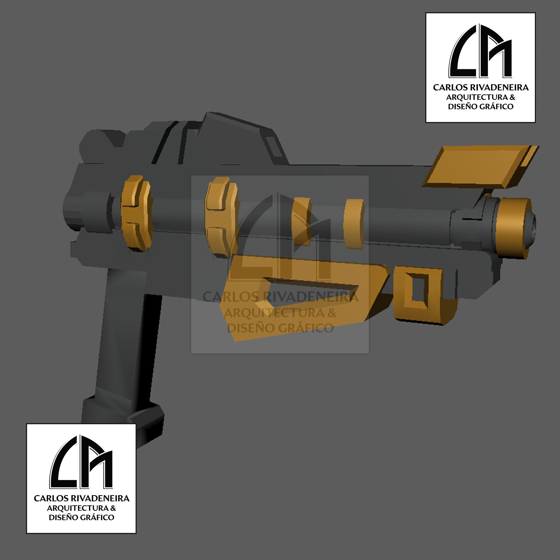 GUNDAM COMPLETE SET OF BLASTERS 3D print model_4