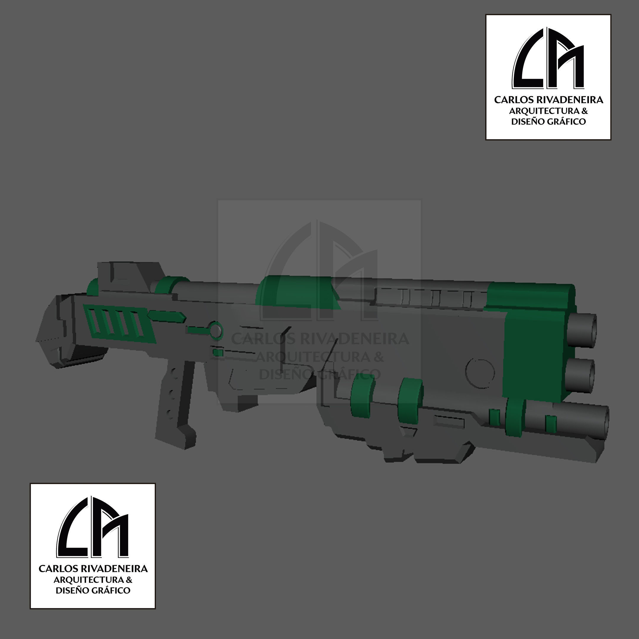 GUNDAM COMPLETE SET OF BLASTERS 3D print model_7