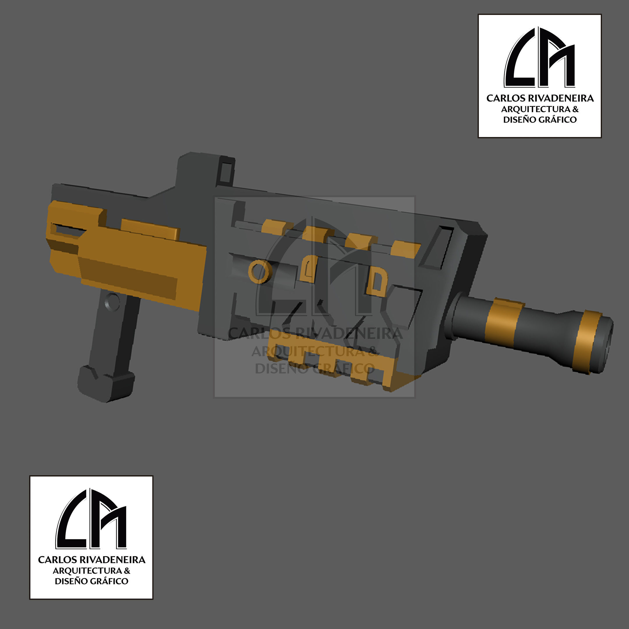 GUNDAM COMPLETE SET OF BLASTERS 3D print model_6