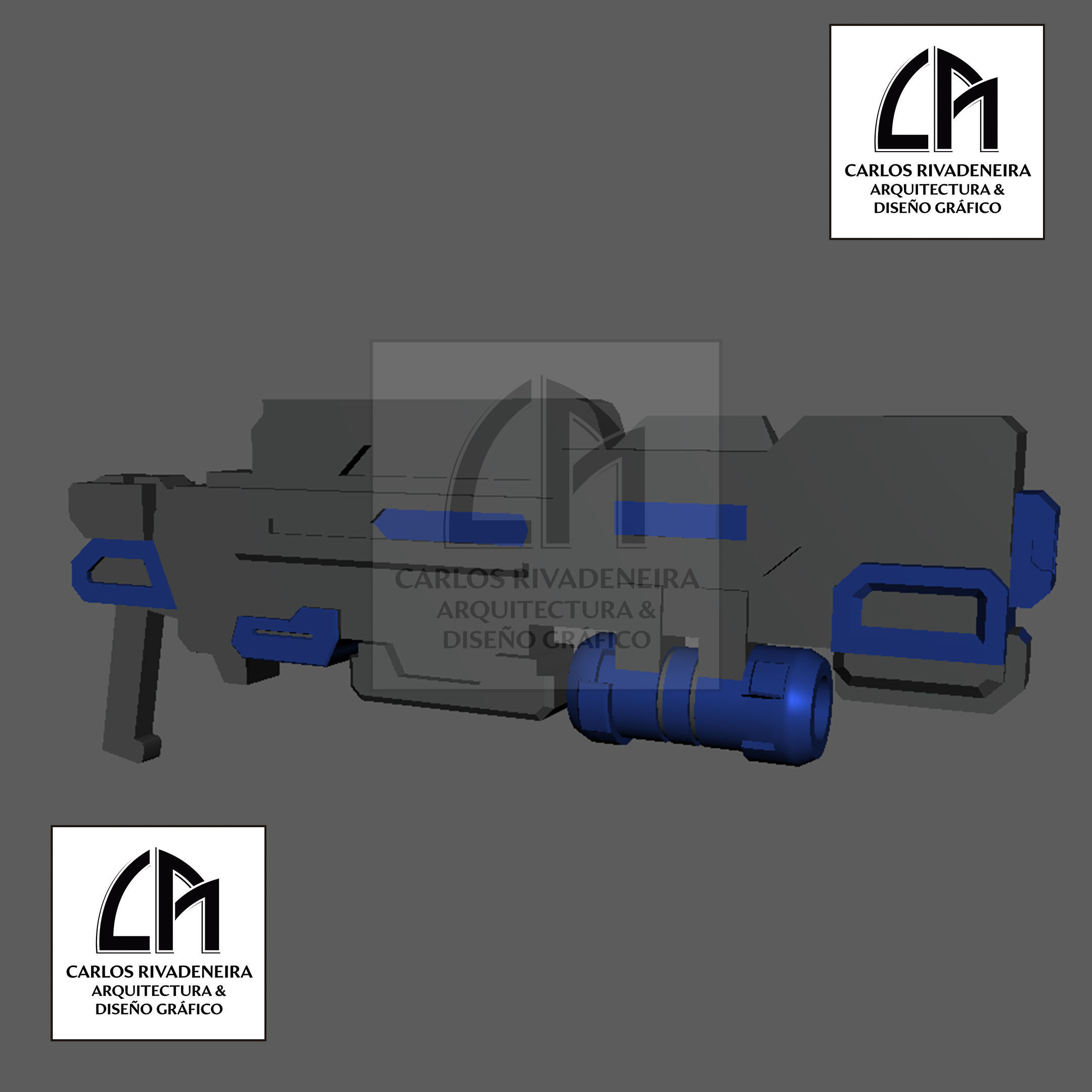 GUNDAM COMPLETE SET OF BLASTERS 3D print model_3