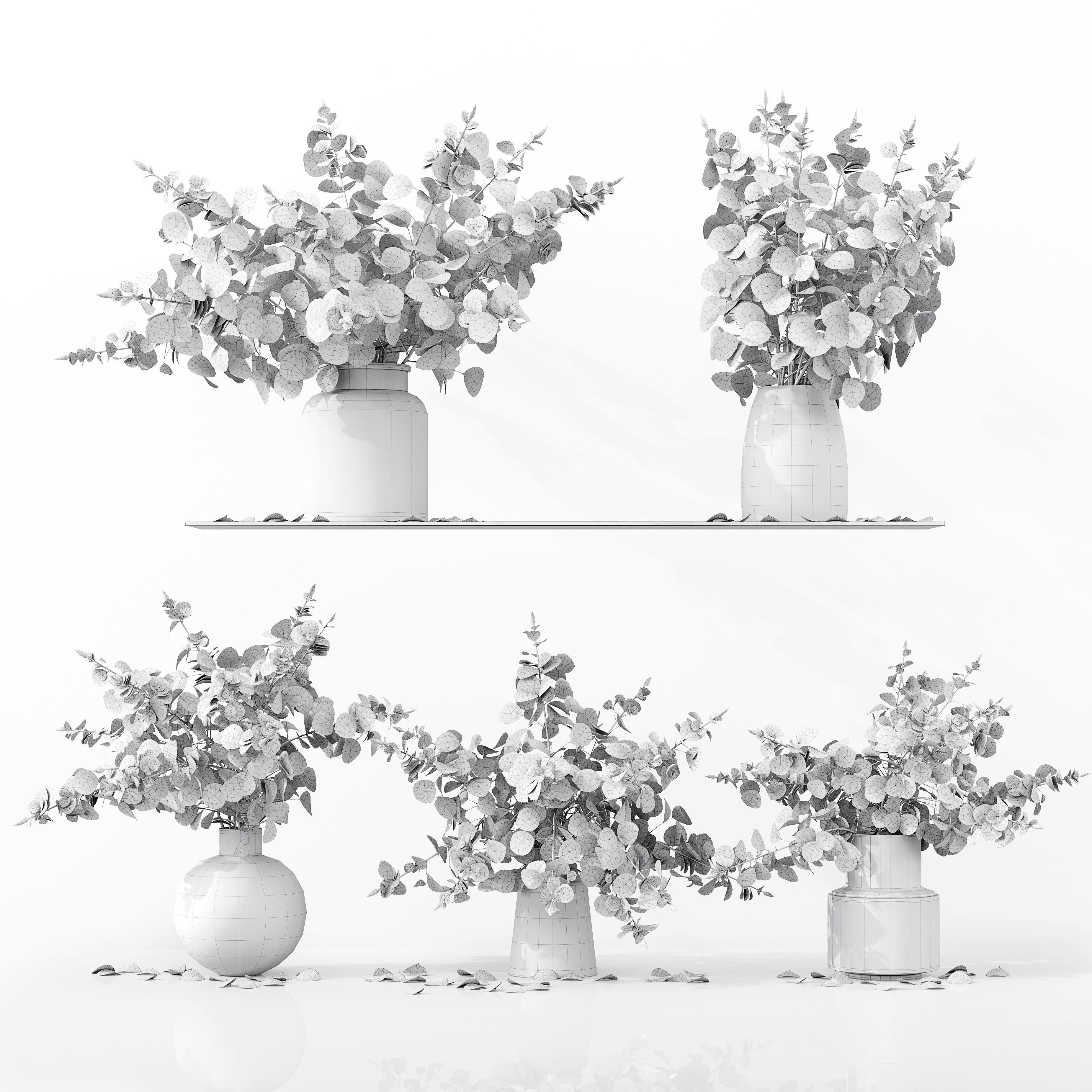 Collection Indoor Plants 035 3D model_6