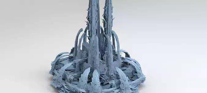 Sci Fi Wraith Claw City interceptor City Hub 2 