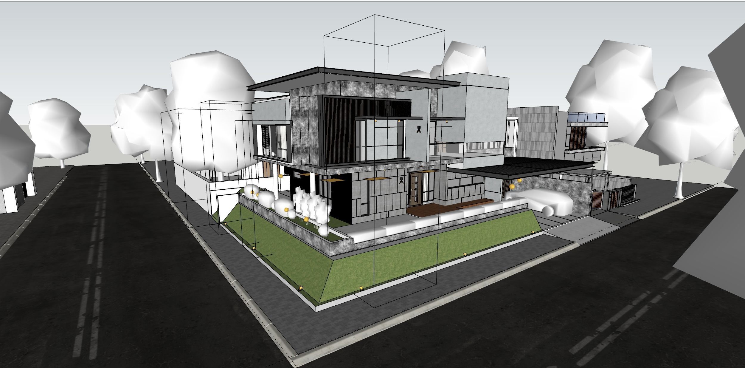 MZ House Design 3D model_9