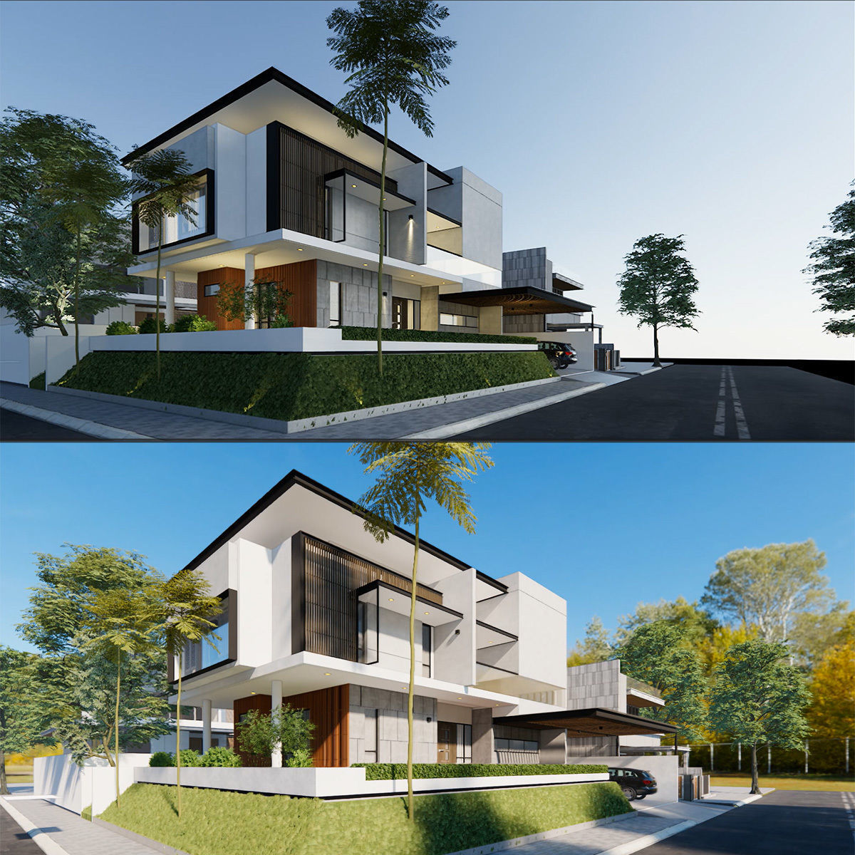 MZ House Design 3D model_3