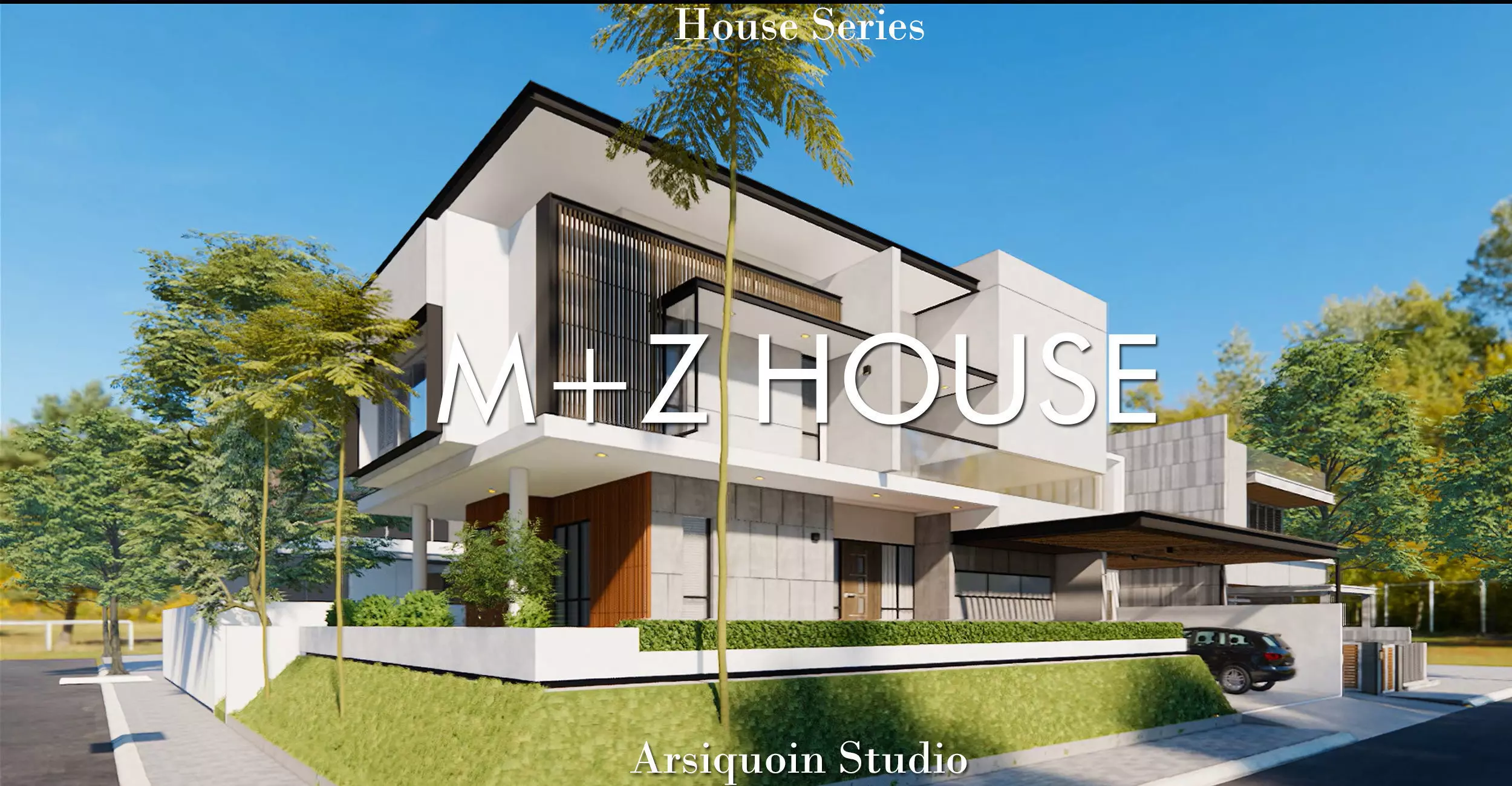 MZ House Design 3D model_0