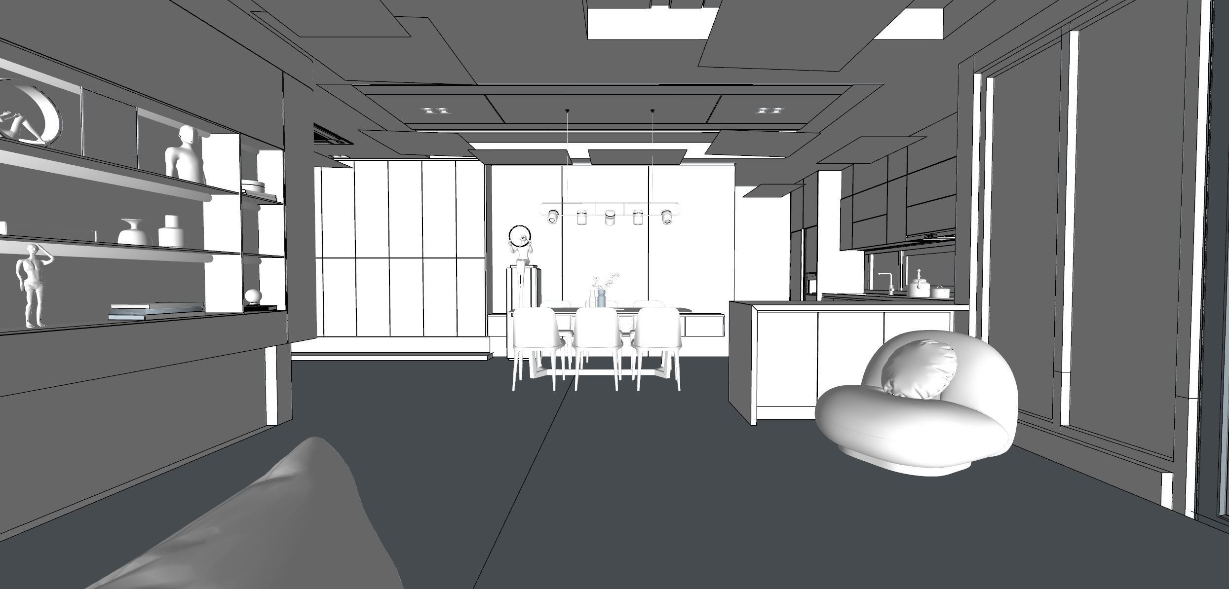 MZ House Design 3D model_4