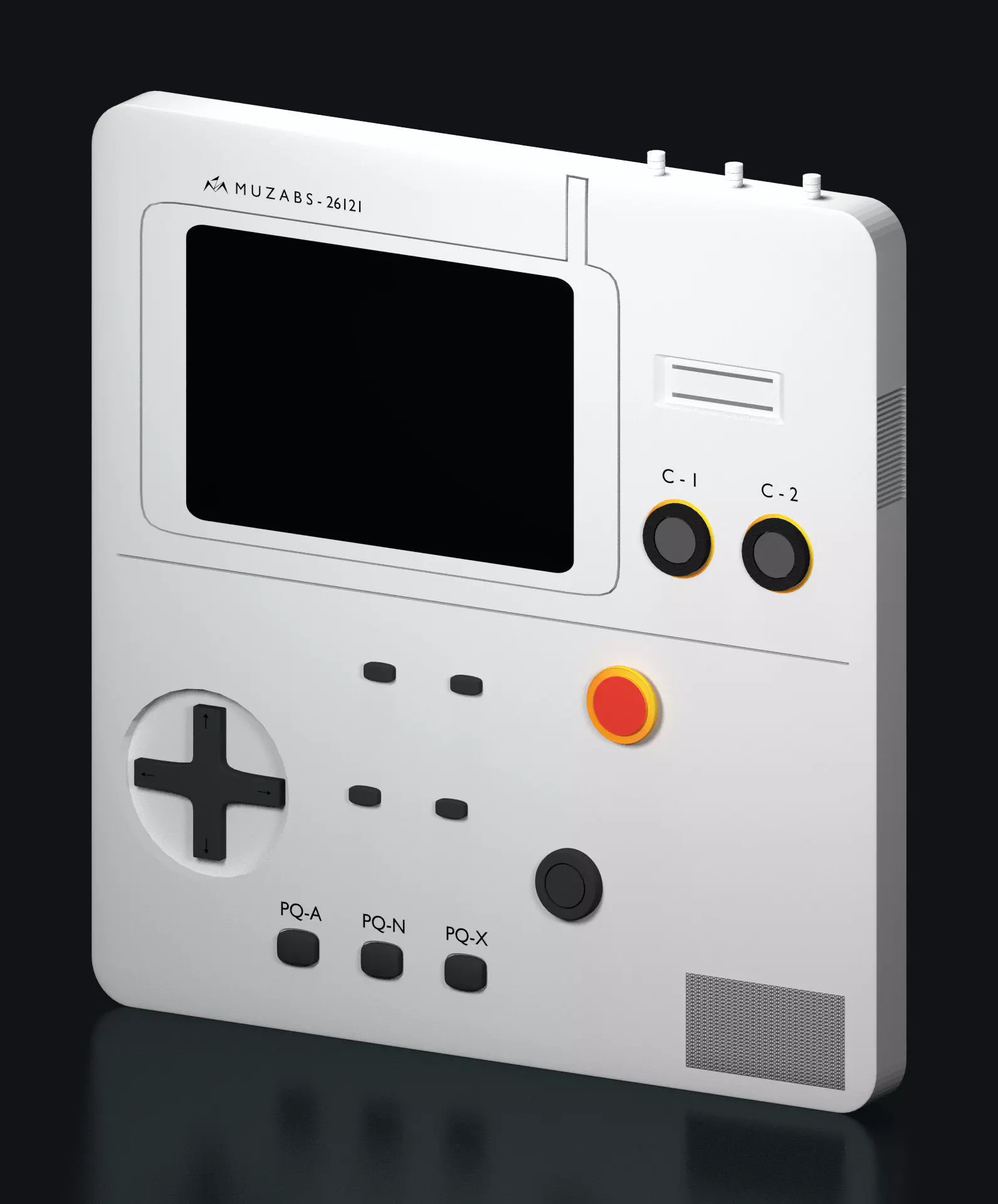 Futuristic Gadget 3D model_0