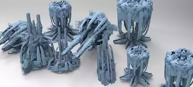 Sci Fi Wraith Claw City interceptor City Hub Collection 