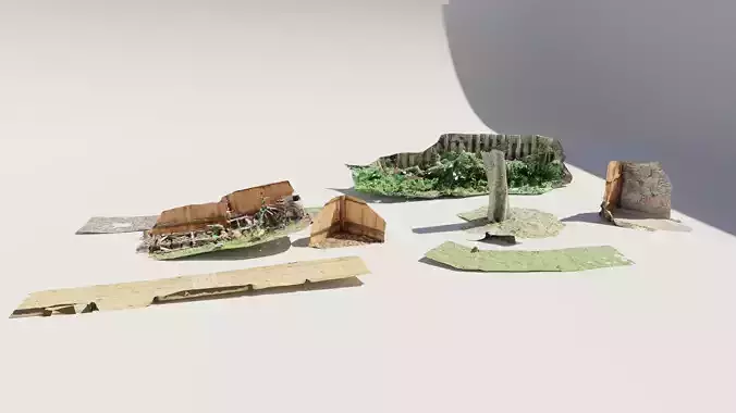 vegetation photoscans 