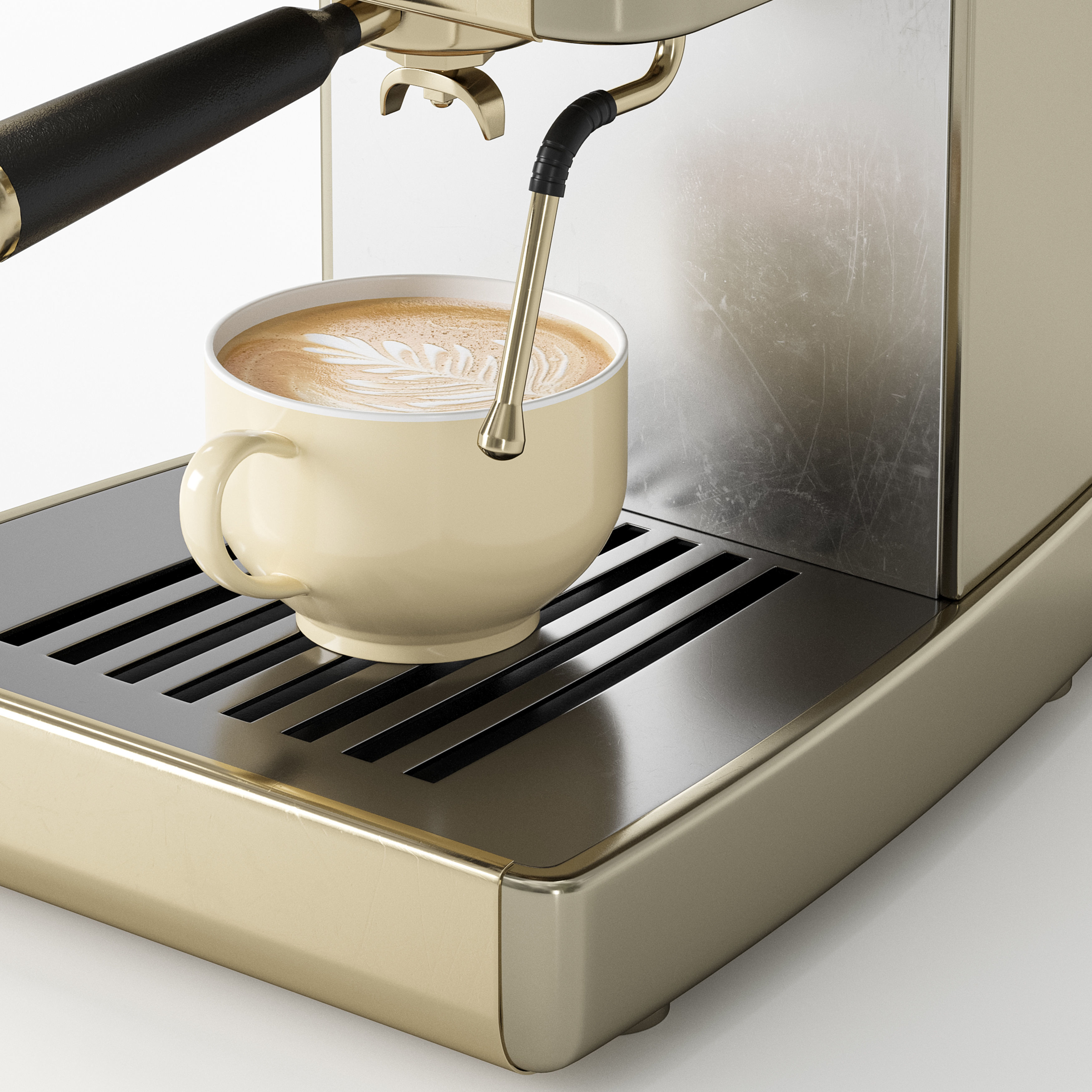Espresso Coffee Machine 03 3D model_3