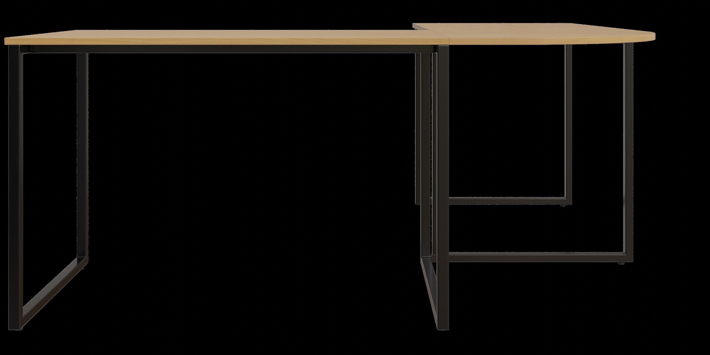 Multifunctional L Shaped Writing Desk 3D model_11