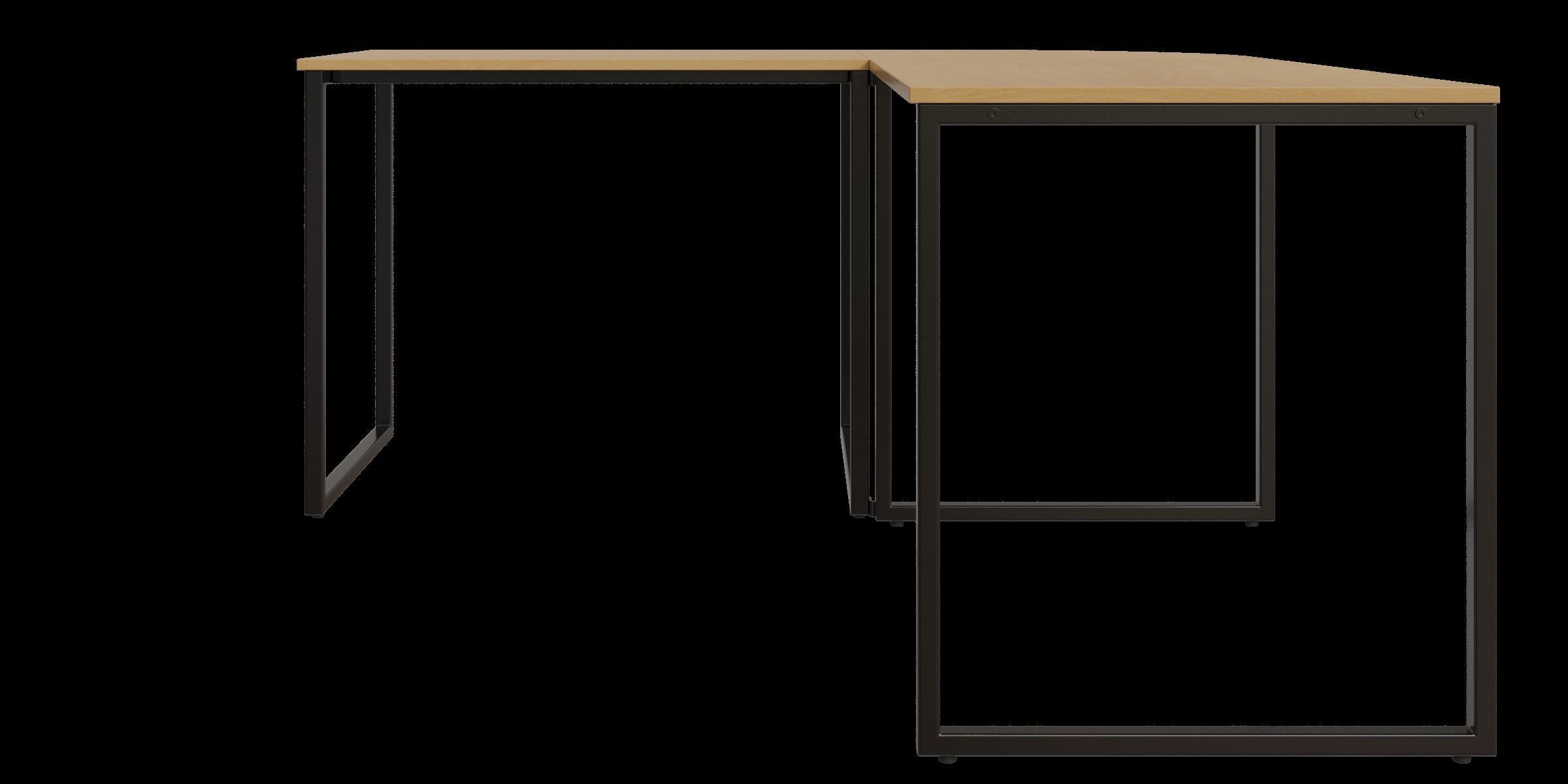 Multifunctional L Shaped Writing Desk 3D model_8