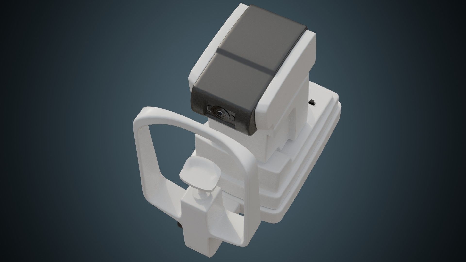 Keratometer 1A Low-poly 3D model_2