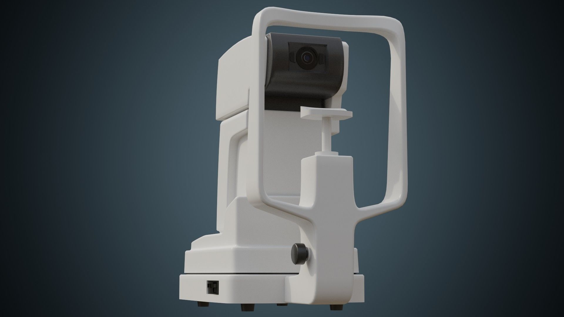 Keratometer 1A Low-poly 3D model_3