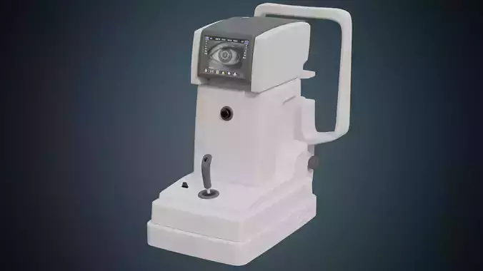 Keratometer 1 Basic Low-poly 3D model