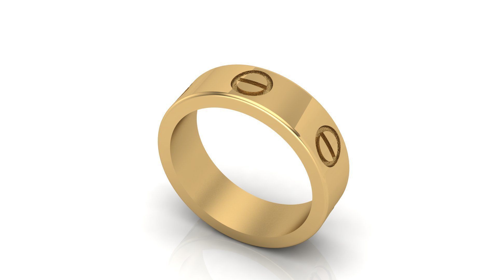 Brand ring Carti 3D print model_1